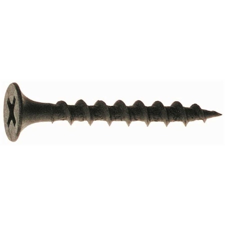 Drywall Screw, #6 X 1-1/4 In, Bugle Head Phillips Drive, 6 PK